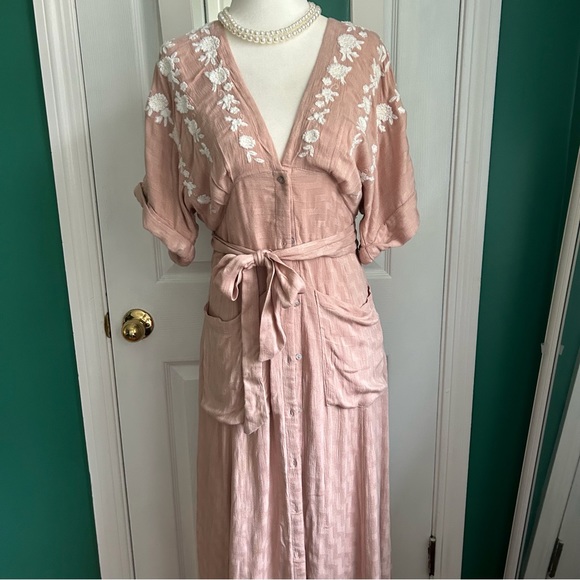 Free People Women’s Love to Love You Embroidered Dress X Small - Picture 6 of 16